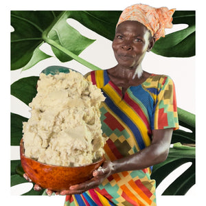 Raw African Shea butter 2.77 kg /  6 lbs